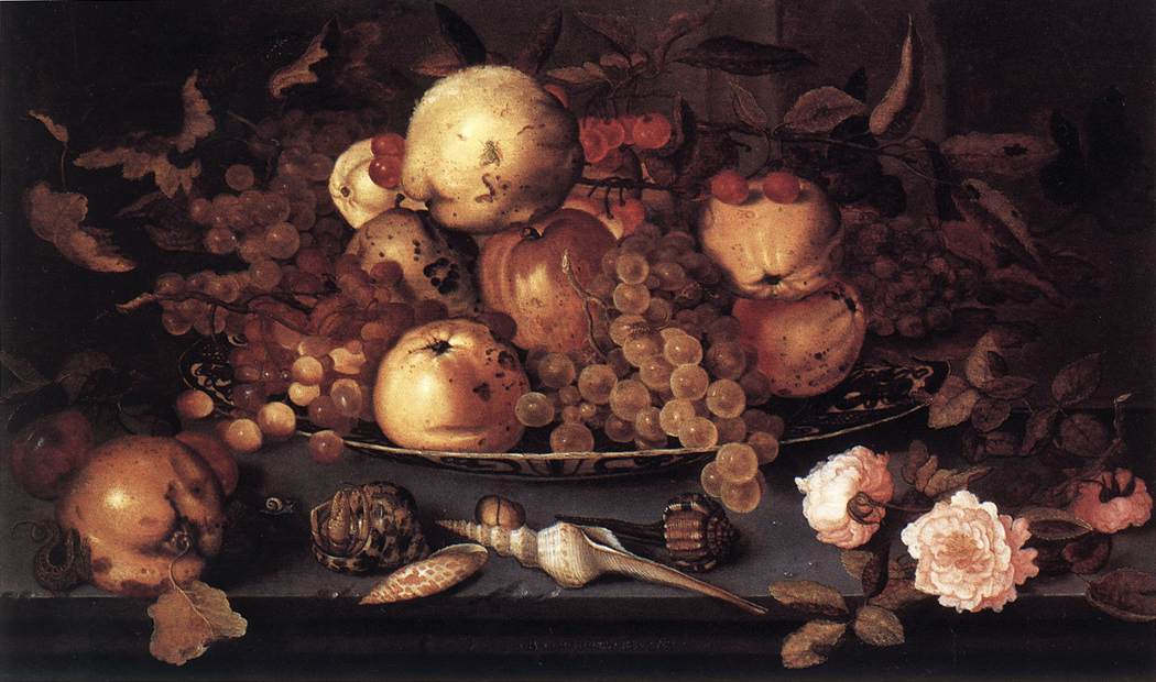 Still-life with Dish of Fruit  ffg